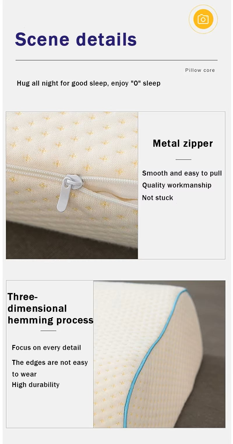 Memory Foam Pillow for Couples With Arm Rest
