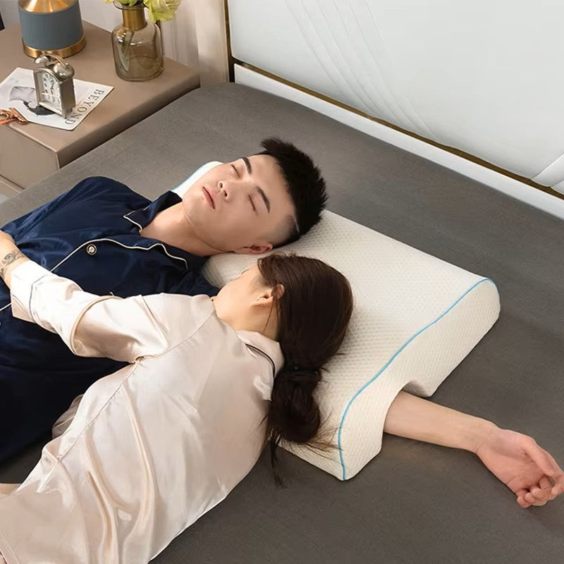 Memory Foam Pillow for Couples With Arm Rest