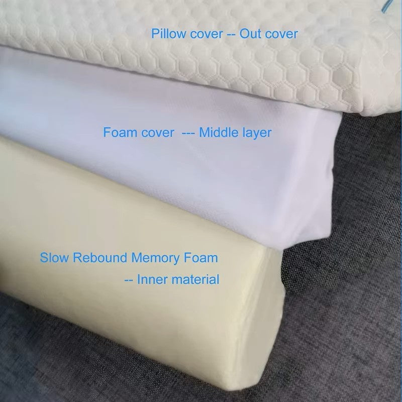 Memory Foam Pillow for Couples With Arm Rest